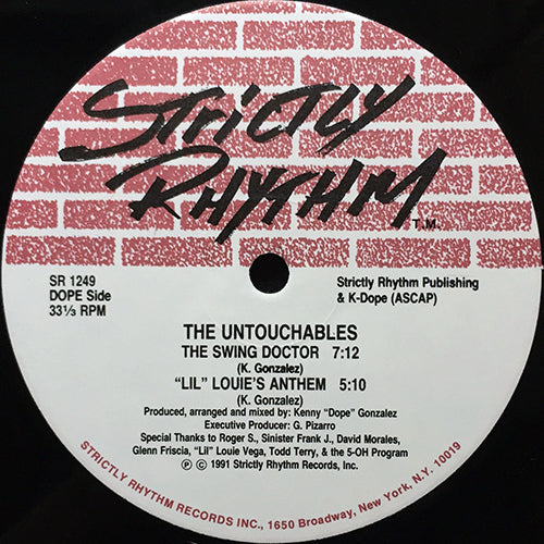 UNTOUCHABLES // THE SWING DOCTOR / LIL' LOUIE'S ANTHEM / DANCE TO THE RHYTHM / WHAT CHA' SAY (C'MON)
