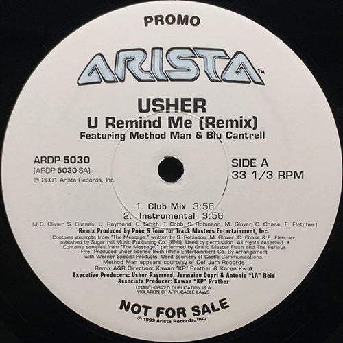 USHER feat. METHOD MAN & BLU CANTRELL // U REMIND ME (REMIX) (4VER)