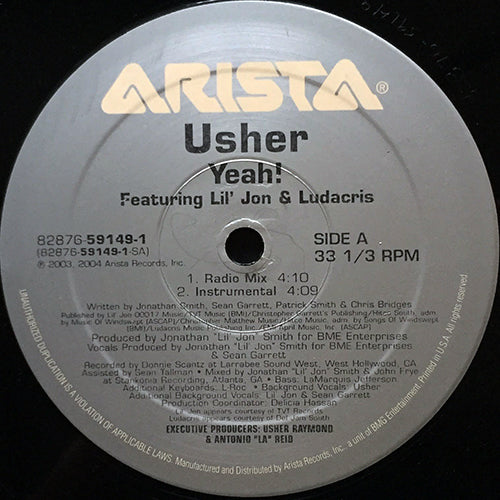 USHER feat. LIL' JON & LUDACRIS // YEAH! (4VER)