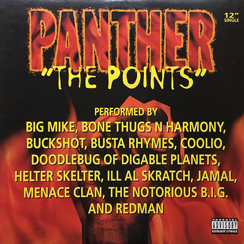 V.A. (5TH WARD BOYZ, BIG MIKE, BONE THUGS-N-HARMONY, BUCKSHOT, BUSTA RHYMES, COOLIO,  HELTAH SKELTAH, ILL AL SKRATCH, JAMAL, NOTORIOUS B.I.G., REDMAN etc....) // THE POINTS (5VER)