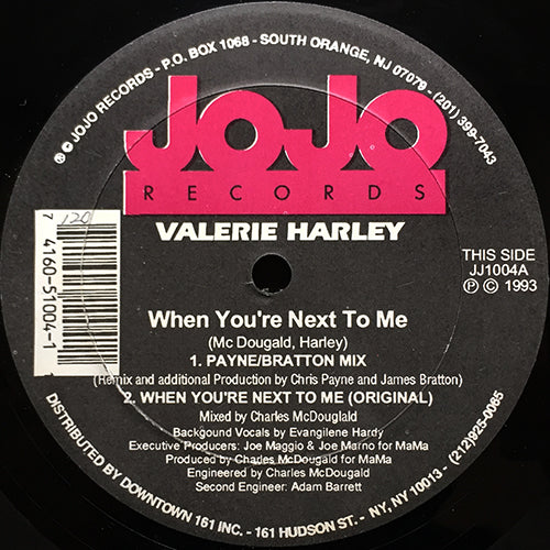 VALERIE HARLEY // WHEN YOU'RE NEXT TO ME (4VER)