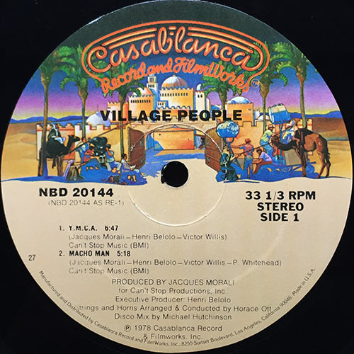 VILLAGE PEOPLE // Y.M.C.A. (6:47) / MACHO MAN (5:18)