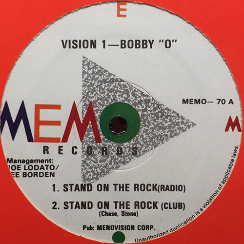 VISION 1 - BOBBY "O" // STAND ON THE ROCK (4VER)