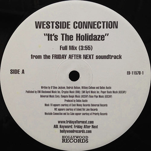 WESTSIDE CONNECTION // IT'S THE HOLIDAZE (2VER)