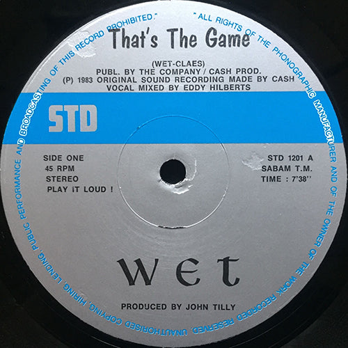 WET // THAT'S THE GAME (7:38) / (INST) (4:19) / (DYNAMIC MIX) (5:07)