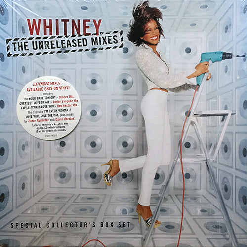 WHITNEY HOUSTON // THE UNRELEASED MIXES (BOX SET) inc. HOW WILL I KNOW / GREATEST LOVE OF ALL (2VER) / I'M EVERY WOMAN / LOVE WILL SAVE THE DAY / I WILL ALWAYS LOVE YOU / SO EMOTIONAL / I'M YOUR BABY TONIGHT