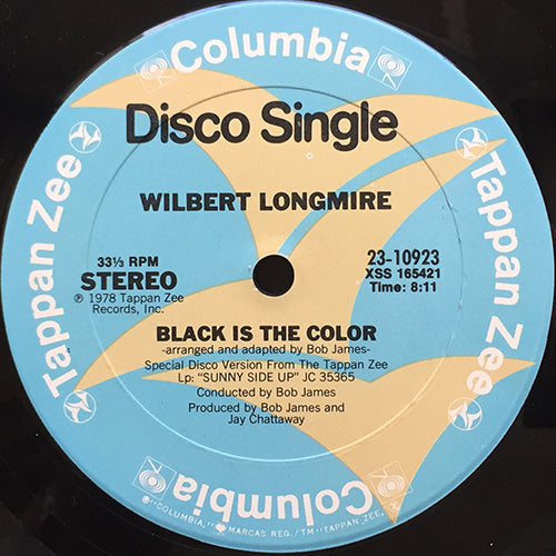 WILBERT LONGMIRE // BLACK IS THE COLOR (8:11) / LOVE'S HOLIDAY (5:11)
