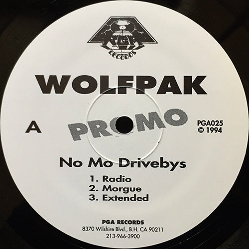 WOLFPAK // NO MO DRIVEBYS (4VER) / MOVE AROUND (3VER)
