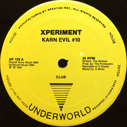 XPERIMENT // KARN EVIL #10 (CLUB) (6:38) / (DUB) (8:15)