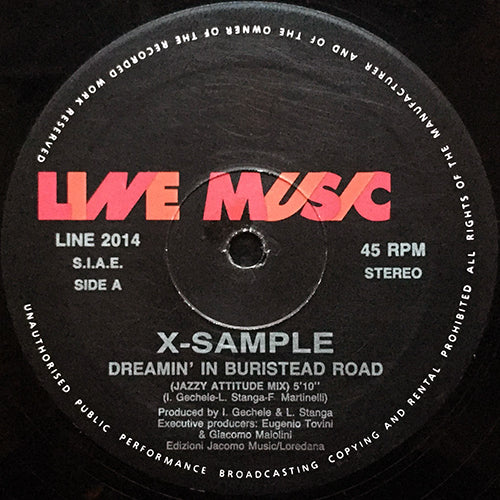 X-SAMPLE // DREAMIN' IN BURISTEAD ROAD (2VER)