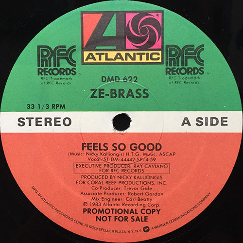 ZE-BRASS // FEELS SO GOOD (7:03/4:59) – next records japan