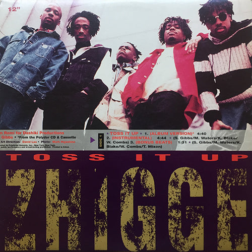 ZHIGGE // TOSS IT UP (5VER) / DROP THE BEAT SALAAM